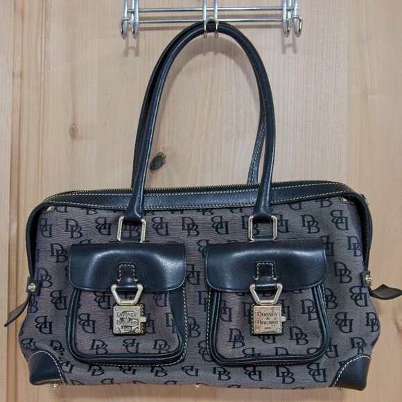 DOONEY & BOURKE black and gray handbag - Picture 1 of 7
